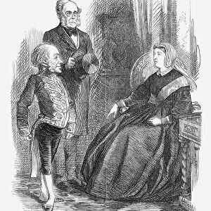 The New Foreign Secretary, 1865. Artist: John Tenniel