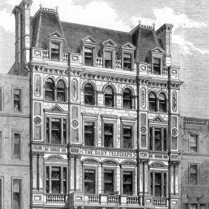The new offices of the Daily Telegraph, Fleet Street, London, 1882