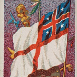 New Zealand, from Flags of All Nations, Series 1 (N9) for Allen &