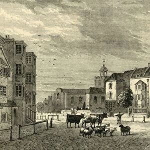 Newington Butts in 1820, (c1878). Creator: Unknown