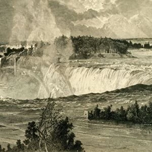 Niagara, 1872. Creator: Samuel Valentine Hunt
