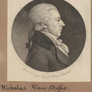 Nicholas Van Dyke, 1802. Creator: Charles Balthazar Julien Fevret de Saint-Mé