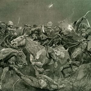 The Night Charge of the 19th Hussars Near Lydenberg on Nov. 7th 1900, 1901. Creator