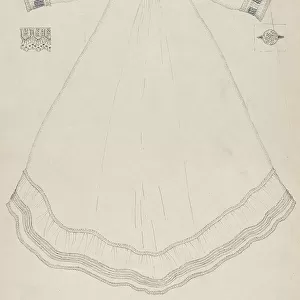 Nightgown, 1935/1942. Creator: Evelyn Bailey