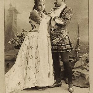 Nikolay and Medea Figner in the opera Iolanta by Pyotr Tchaikovsky, 1890s