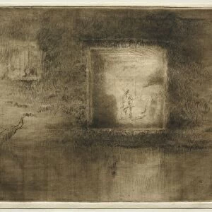 Nocturne: Furnace, 1886. Creator: James McNeill Whistler (American, 1834-1903)