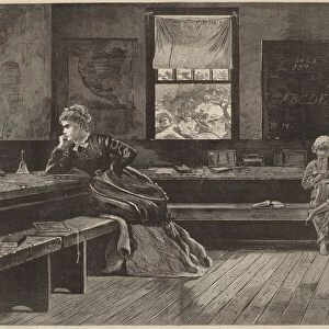 The Noon Recess, published 1873. Creator: Winslow Homer