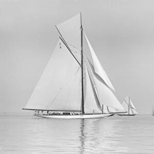 Norada, Britannia & Maudrey sailing in gentle winds, 1913. Creator