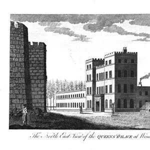 The North East View of the Queens Palace at Windsor. 1780