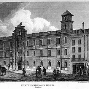 Northumberland House, Westminster, London, 1815. Artist: J Shury