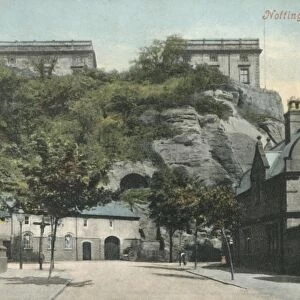 Nottingham Castle, late 19th-early 20th century. Creator: Unknown