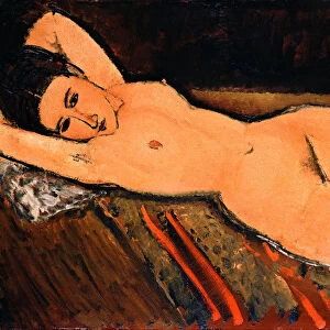 Nude lying (Nu couche), 1916