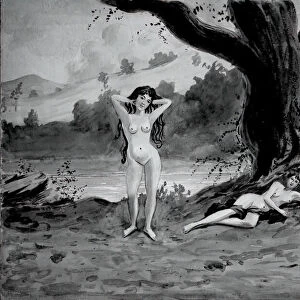Two Nudes, 1900. Creator: Louis Michel Eilshemius