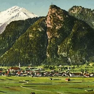 Oberammergau, Bavaria, Germany c1922. Creator: Lorenz Franzl