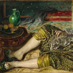 Odalisque, 1870. Creator: Pierre-Auguste Renoir