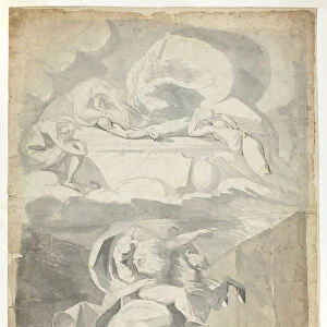 Odin in the Underworld, 1770/72. Creator: Henry Fuseli