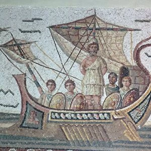 Odysseus passing the Sirens rock, 3rd century