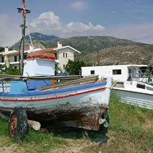 Old boat, Katelios, Kefalonia, Greece