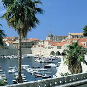 Old harbour, Dubrovnik, Croatia