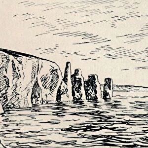 Old Harry Rocks, 1929