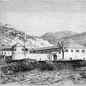 Old palace, Cettigne, Republic of Montenegro, 1900