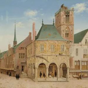 The Old Town Hall of Amsterdam, 1657. Creator: Pieter Jansz Saenredam