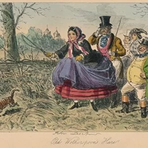 Old Wotherspoons Hare!, 1858. Artist: John Leech