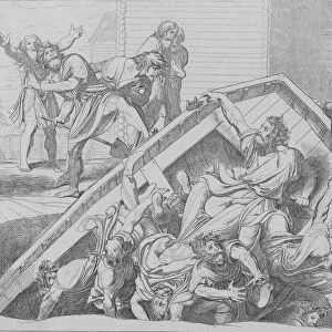 Olgas avenge to the Drevlians, 1832