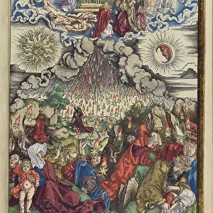 The opening of the fifth and sixth seals. From the Apocalypse (Revelation of John), 1511. Creator: Dürer, Albrecht (1471-1528)