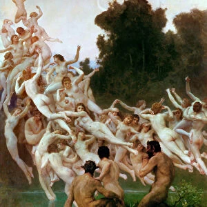 The Oreads (Les Oreades). Artist: Bouguereau, William-Adolphe (1825-1905)