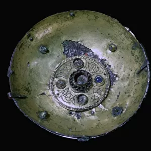 The Ormside Bowl, an Anglo-Saxon bronze-gilt bowl