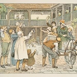 The Ostler, from Four and Twenty Toilers, pub. 1900 (colour lithograph)