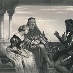 Othello Relating His Adventures, c1870. Artist: T. Vernon