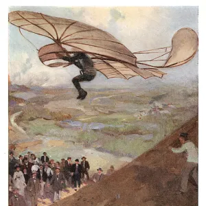 Otto Lilienthal, German aeronaut, early 20th century