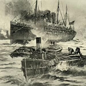 The Outbreak of the War - Transport Leaving England for the Cape, 1900. Creator