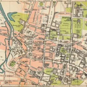 Oxford, c20th Century. Artist: John Bartholomew Oxford, c20th Century. Artist: John Bartholomew