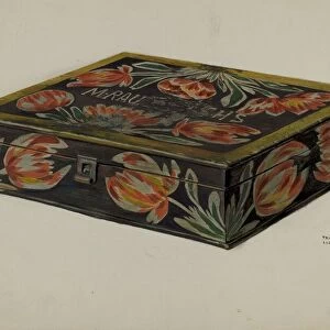 Pa. German Box, c. 1937. Creator: Frances Lichten