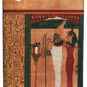 A page from The Book Of The Dead, 1926