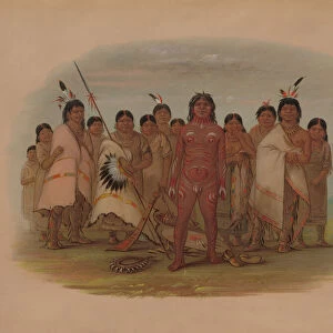 Paint Me - Apachee, 1855 / 1869. Creator: George Catlin