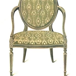 Painted Chair, 1908. Creator: Shirley Slocombe