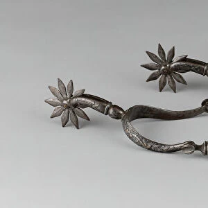 Pair of Spurs, Europe, early 17th century. Creator: Unknown
