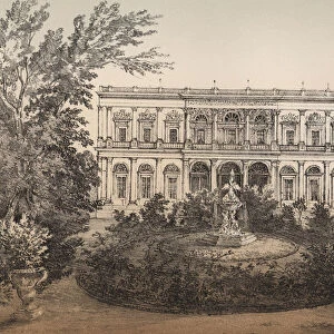 Palace of the Marquis of Salamanca, built between 1846 and 1855 in Recoletos walk