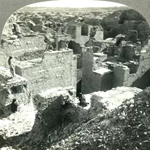Palace of Nebuchadnezzar (6th Century B. C. ) and Desolate Ruins of Once Mighty Babylon