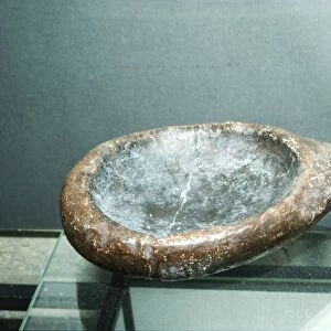 Paleolithic Stone Lamp from La Mouthe, France, 50, 000BC-10, 000BC