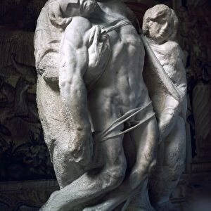 The Palestrina Pieta by Michelangelo, 15th century. Artist: Michelangelo Buonarroti