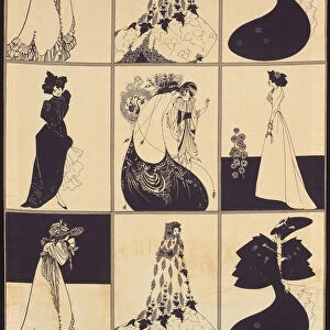 Panel, England, 1901 / 25, Reproductions (Originals 1894 / 95). Creator: Unknown