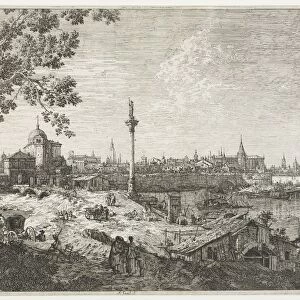 Panorama of a City on a River. Creator: Antonio Canaletto (Italian, 1697-1768)