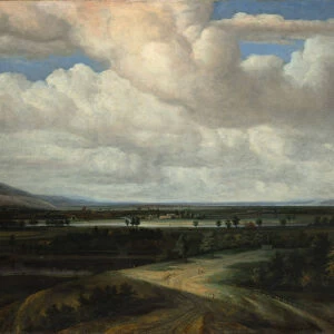 A Panoramic Landscape with a Country Estate, ca. 1649. Creator: Philip Koninck