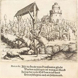 The Parable of the Wicked Husbandmen, 1549. Creator: Augustin Hirschvogel