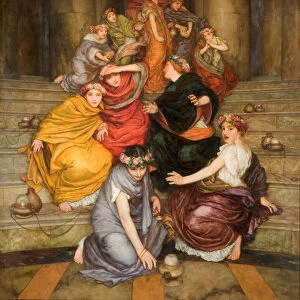 Parable Of The Wise And Foolish Virgins, 1899. Creator: William John Wainwright